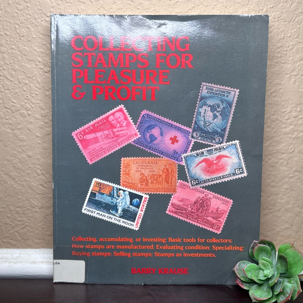 1980's Collecting Stamps for Pleasure & Profit by Barry Krause |  Philately